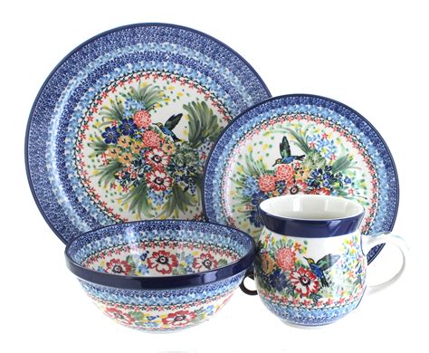 polish pottery dinnerware sets on sale